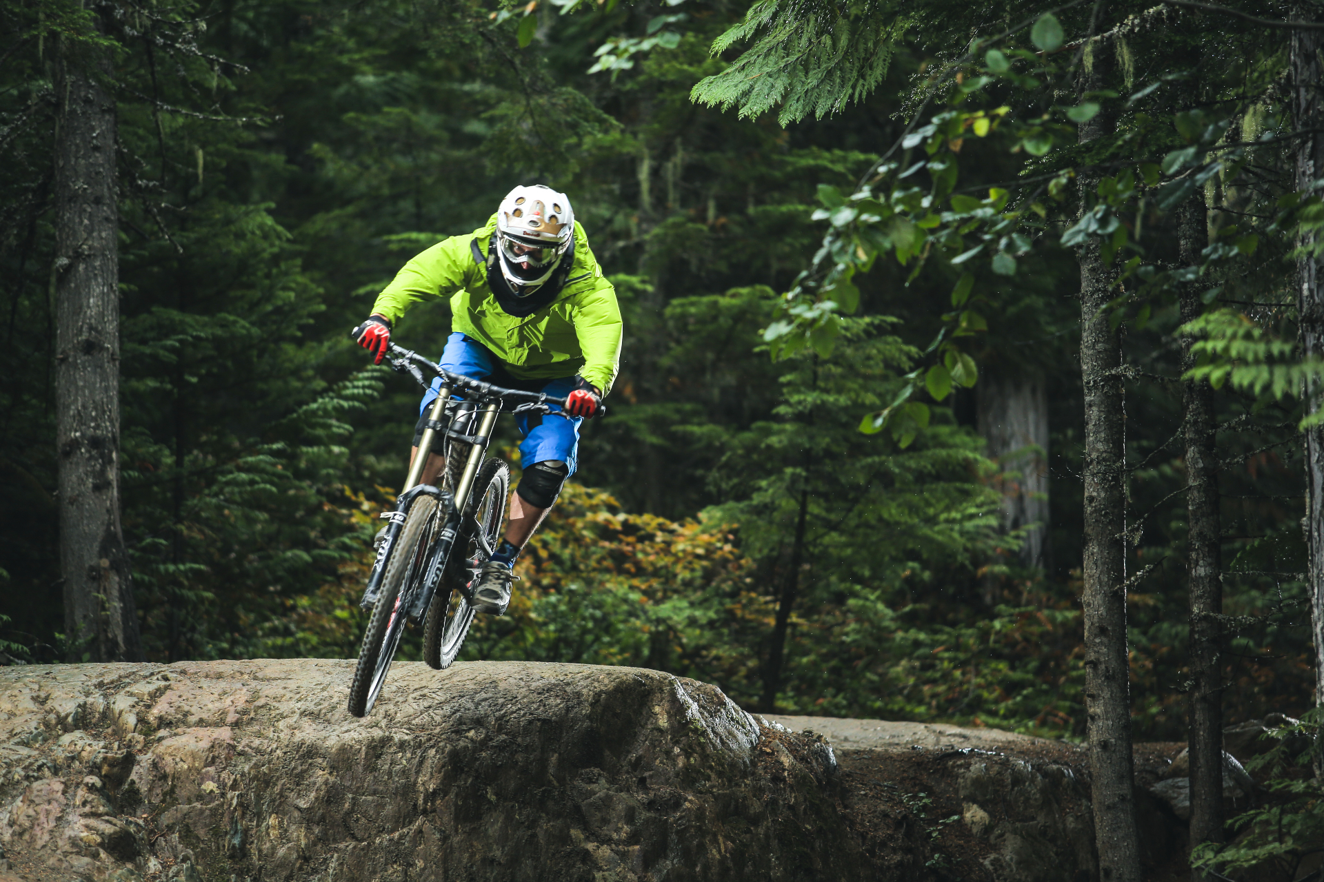 Dave Scott mountain biking